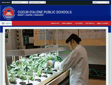 Tablet Screenshot of cdaschools.org